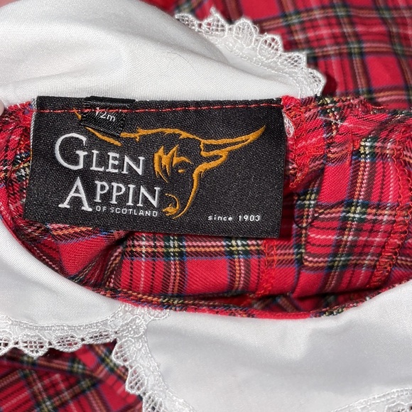 Glen Appin Plaid Baby Dress - Picture 8 of 8